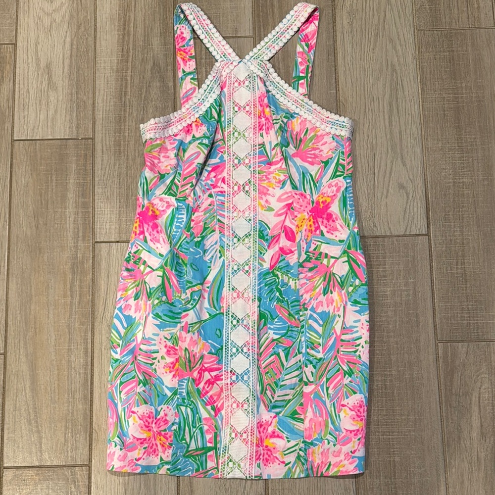Lilly Pulitzer Floral Sleeveless Dress